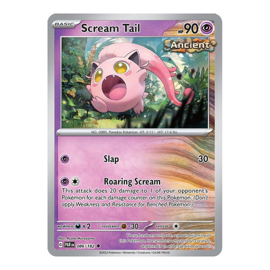 SV04: Paradox Rift (PAR) - Scream Tail (#086/182) (Near Mint)
