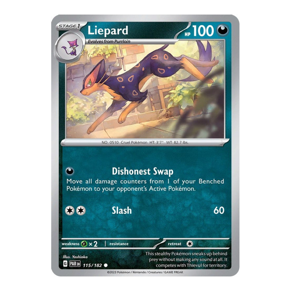 SV04: Paradox Rift (PAR) - Liepard (#115/182) (Near Mint)