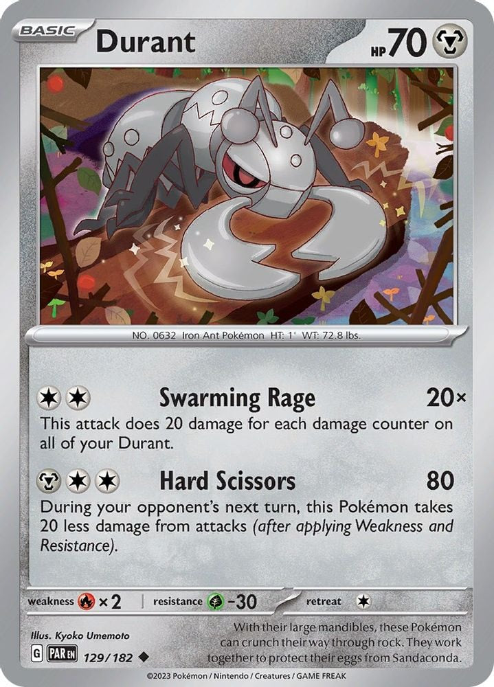 SV04: Paradox Rift (PAR) - Durant (#129/182, Uncommon) ()