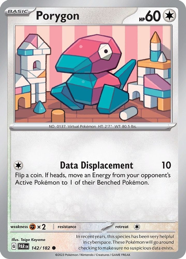 SV04: Paradox Rift (PAR) - Porygon (#142/182, Common)