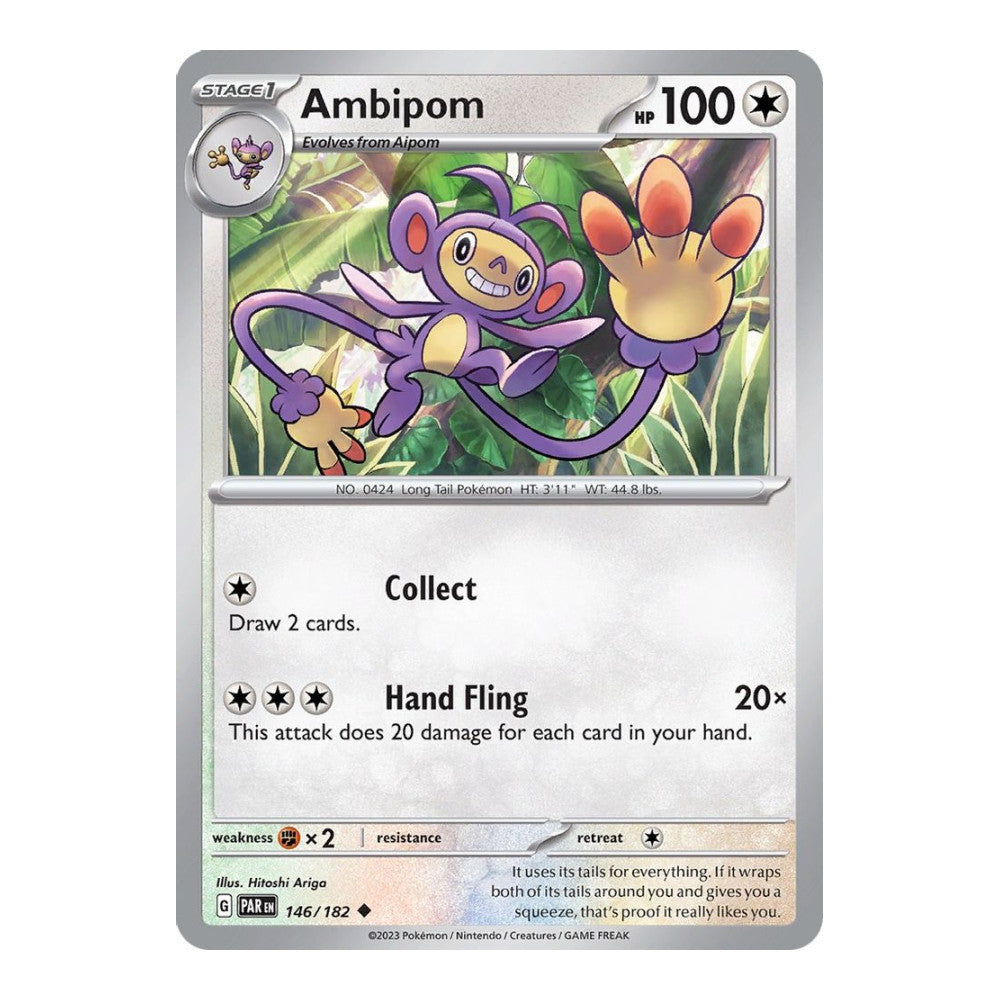 SV04: Paradox Rift (PAR) - Ambipom (#146/182) (Near Mint)