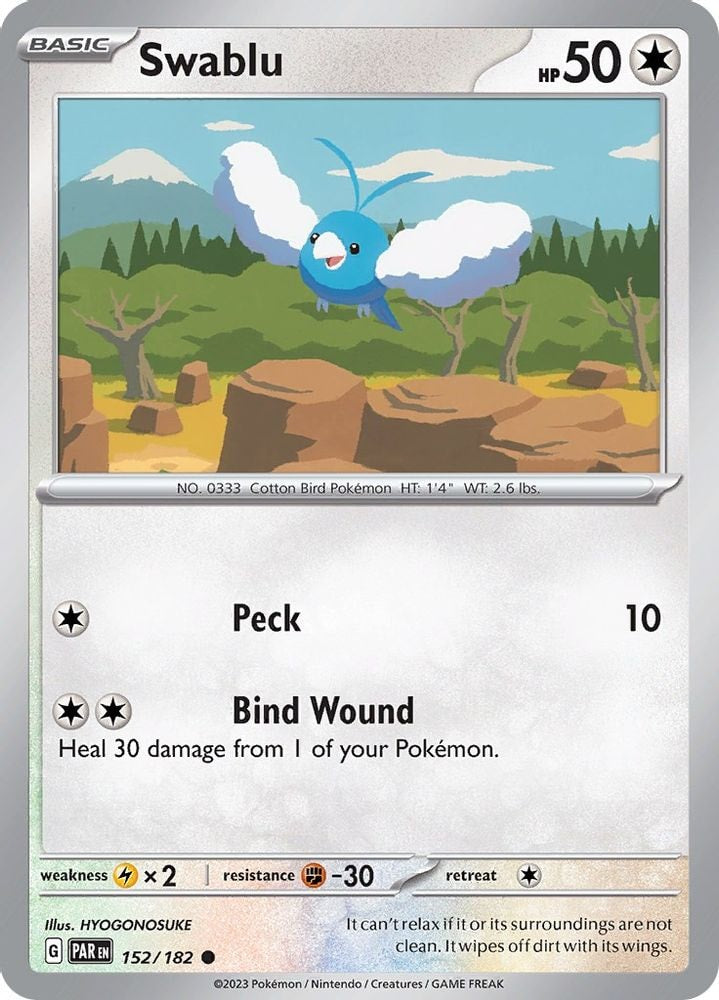 SV04: Paradox Rift (PAR) - Swablu - 152/182 (#152/182, Common) ()