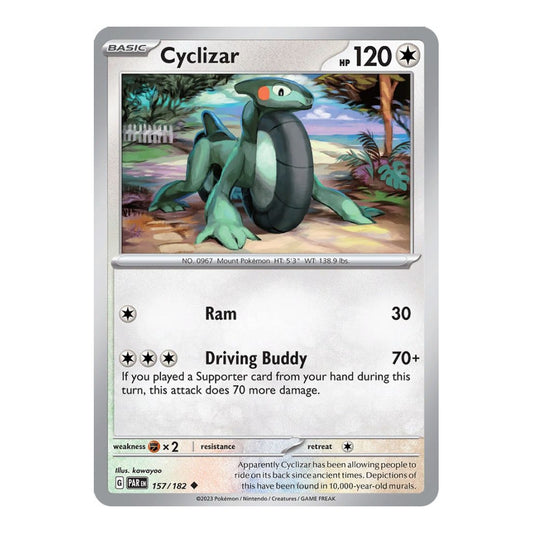 SV04: Paradox Rift (PAR) - Cyclizar 157 182 (#157/182) (Near Mint)