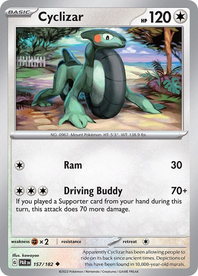 SV04: Paradox Rift (PAR) - Cyclizar - 157/182 (#157/182, Uncommon) ()