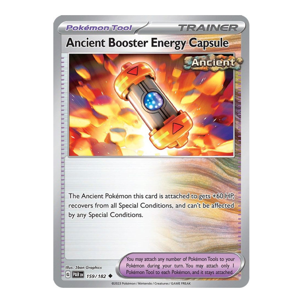 SV04: Paradox Rift (PAR) - Ancient Booster Energy Capsule (#159/182) (Near Mint)