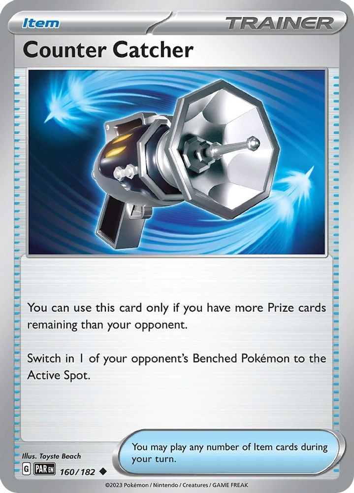 SV04: Paradox Rift (PAR) - Counter Catcher (#160/182, Uncommon) ()