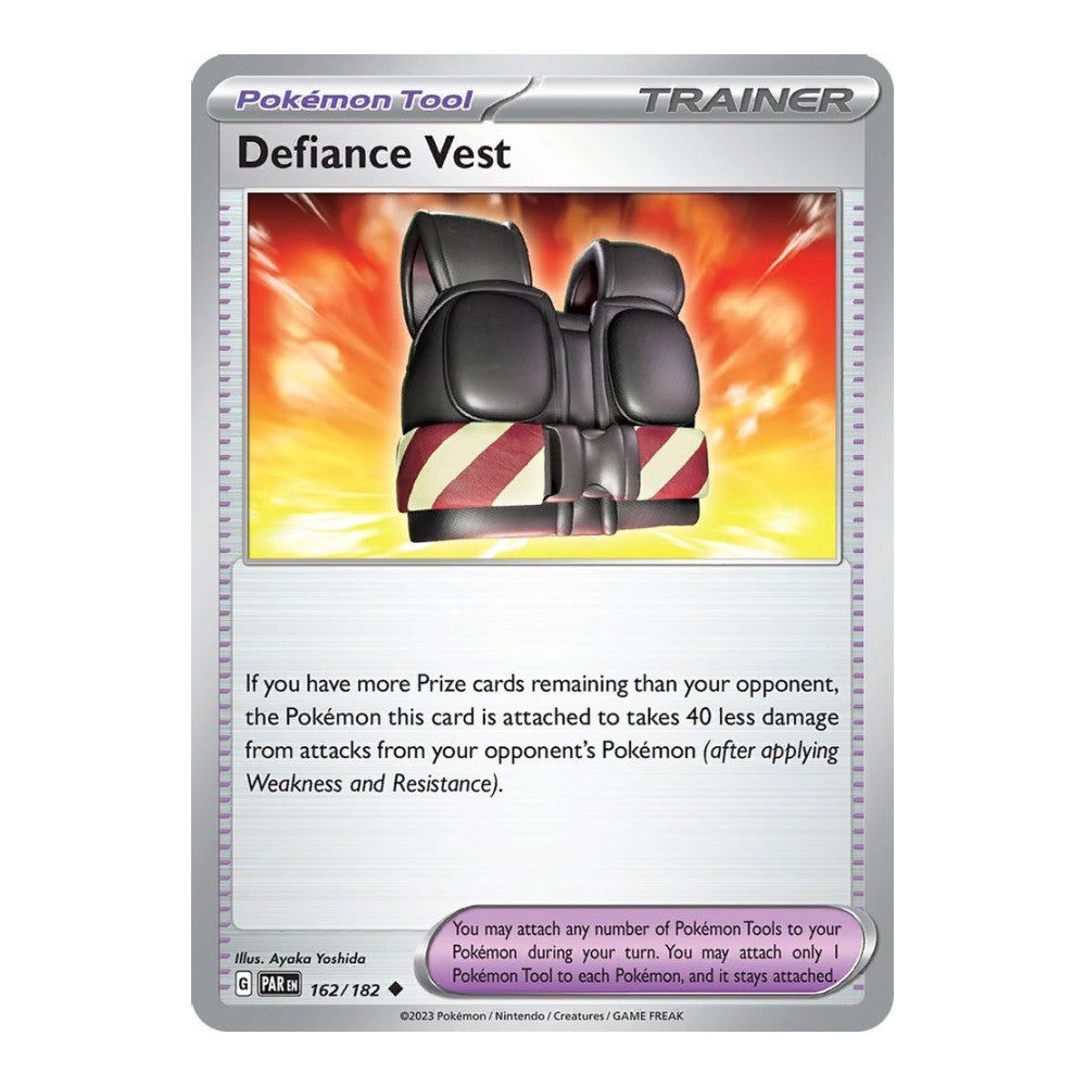 SV04: Paradox Rift (PAR) - Defiance Vest (#162/182) (Near Mint)