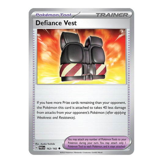 SV04: Paradox Rift (PAR) - Defiance Vest (#162/182) (Near Mint)