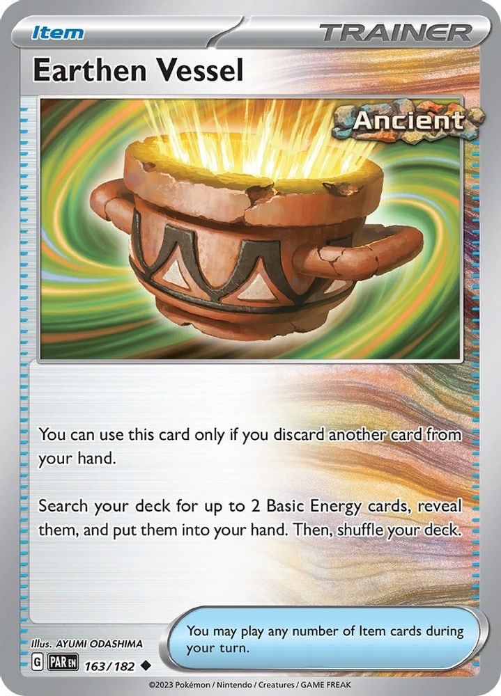 SV04: Paradox Rift (PAR) - Earthen Vessel (#163/182, Uncommon) ()