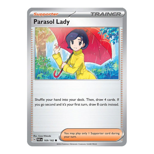SV04: Paradox Rift (PAR) - Parasol Lady (#169/182) (Near Mint)