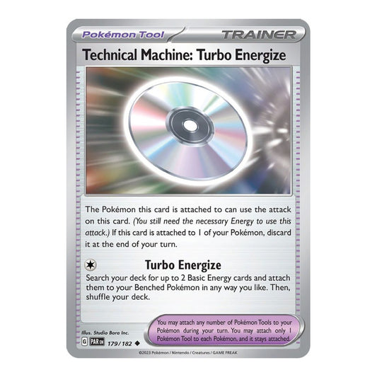 SV04: Paradox Rift (PAR) - Technical Machine Turbo Energize (#179/182) (Near Mint)