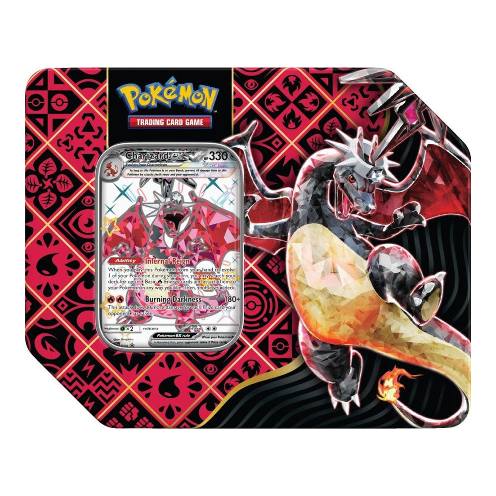 SV: Paldean Fates (PAF) - Paldean Fates Tin [Charizard ex] () (Unopened)