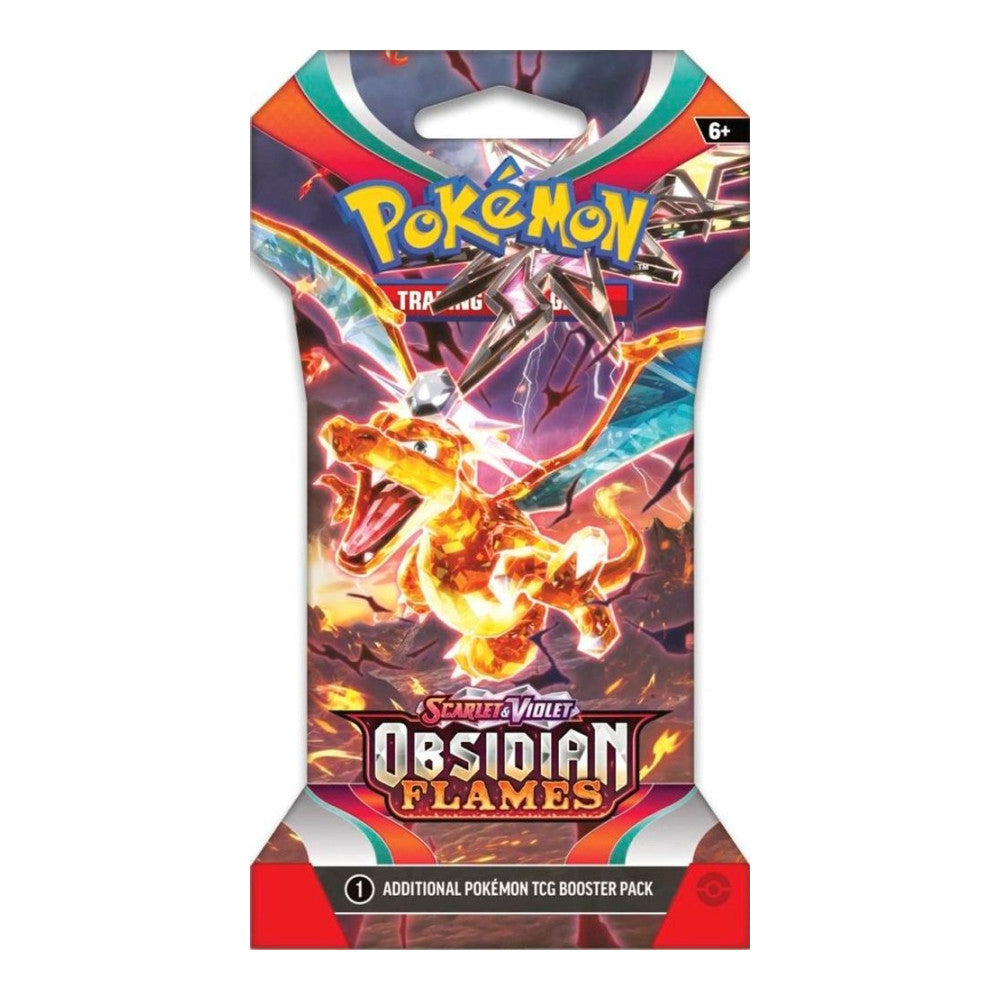 SV03: Obsidian Flames (OBF) - Obsidian Flames Sleeved Booster Pack () (Unopened)