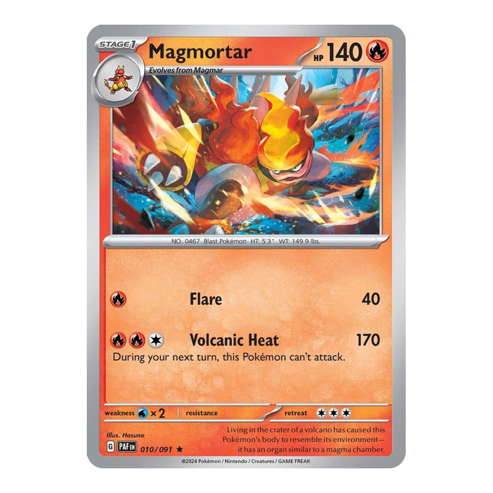 SV: Paldean Fates (PAF) - Magmortar (#010/091) (Near Mint)