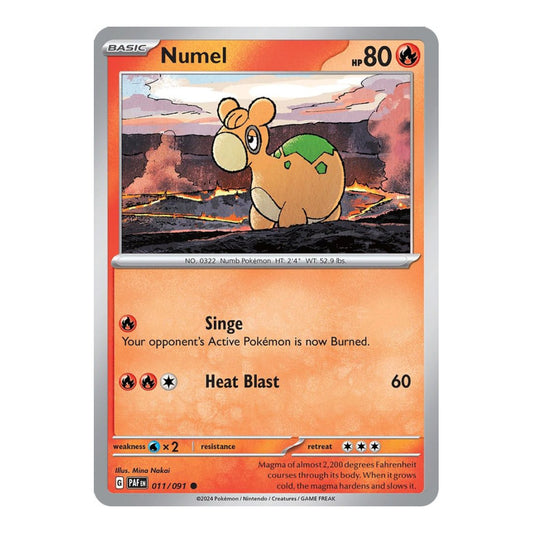 SV: Paldean Fates (PAF) - Numel (#011/091) (Near Mint)