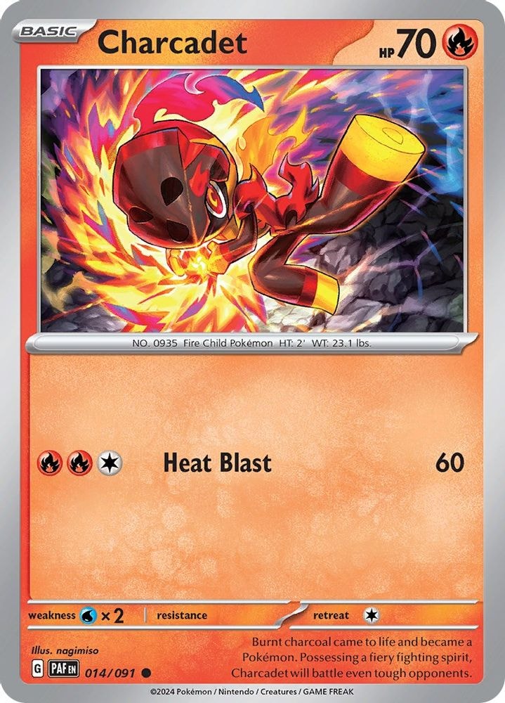 SV: Paldean Fates (PAF) - Charcadet - 014/091 (#014/091, Common)