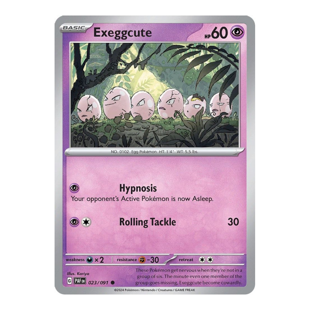 SV: Paldean Fates (PAF) - Exeggcute (#023/091)