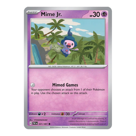 SV: Paldean Fates (PAF) - Mime Jr 031 091 (#031/091)