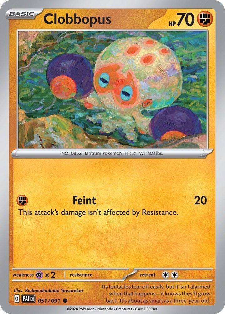 SV: Paldean Fates (PAF) - Clobbopus (#051/091, Common) ()