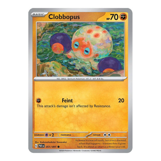 SV: Paldean Fates (PAF) - Clobbopus (#051/091)