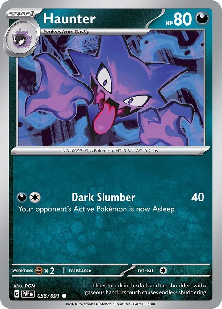SV: Paldean Fates (PAF) - Haunter (#056/091, Common) ()