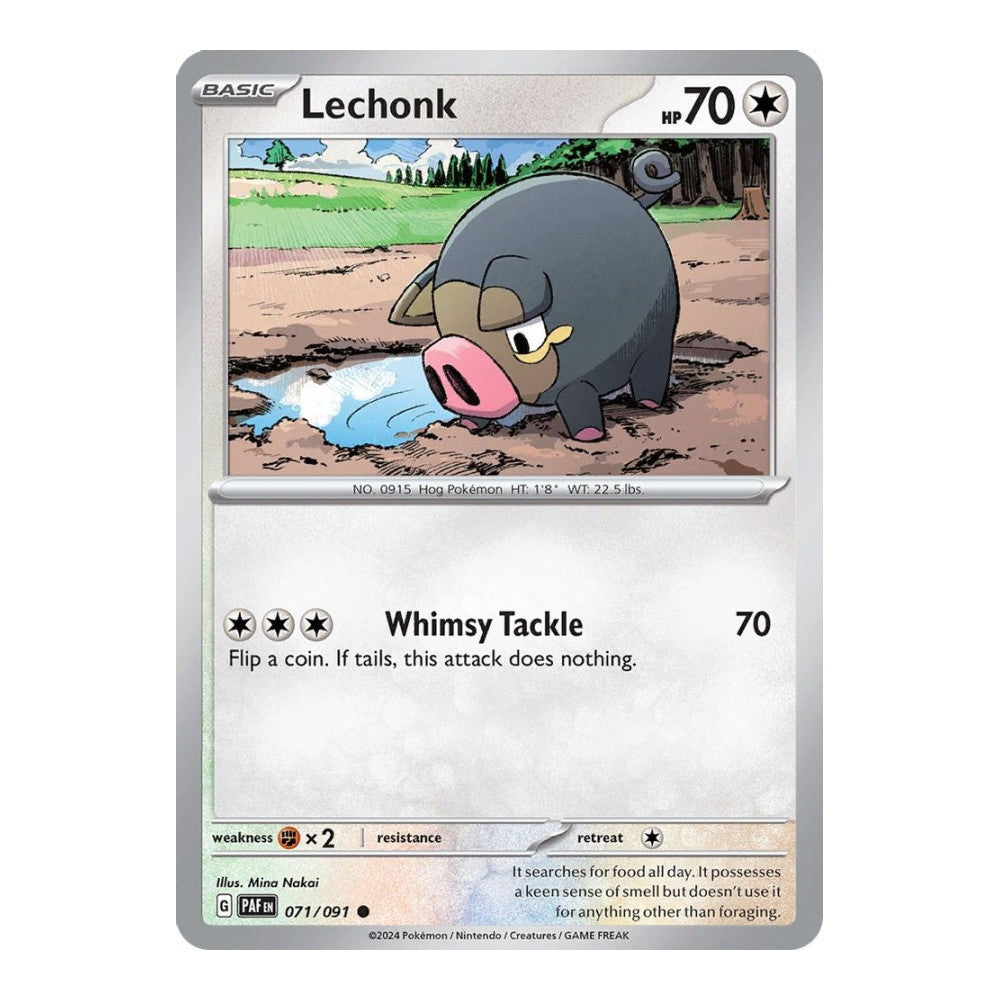 SV: Paldean Fates (PAF) - Lechonk 071 091 (#071/091)