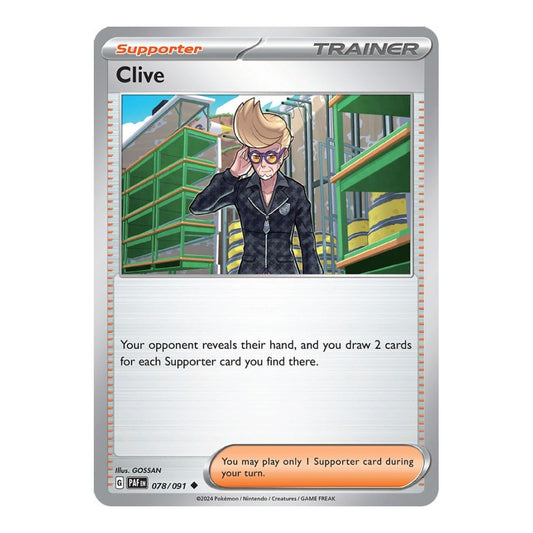 SV: Paldean Fates (PAF) - Clive 078 091 (#078/091) (Near Mint)