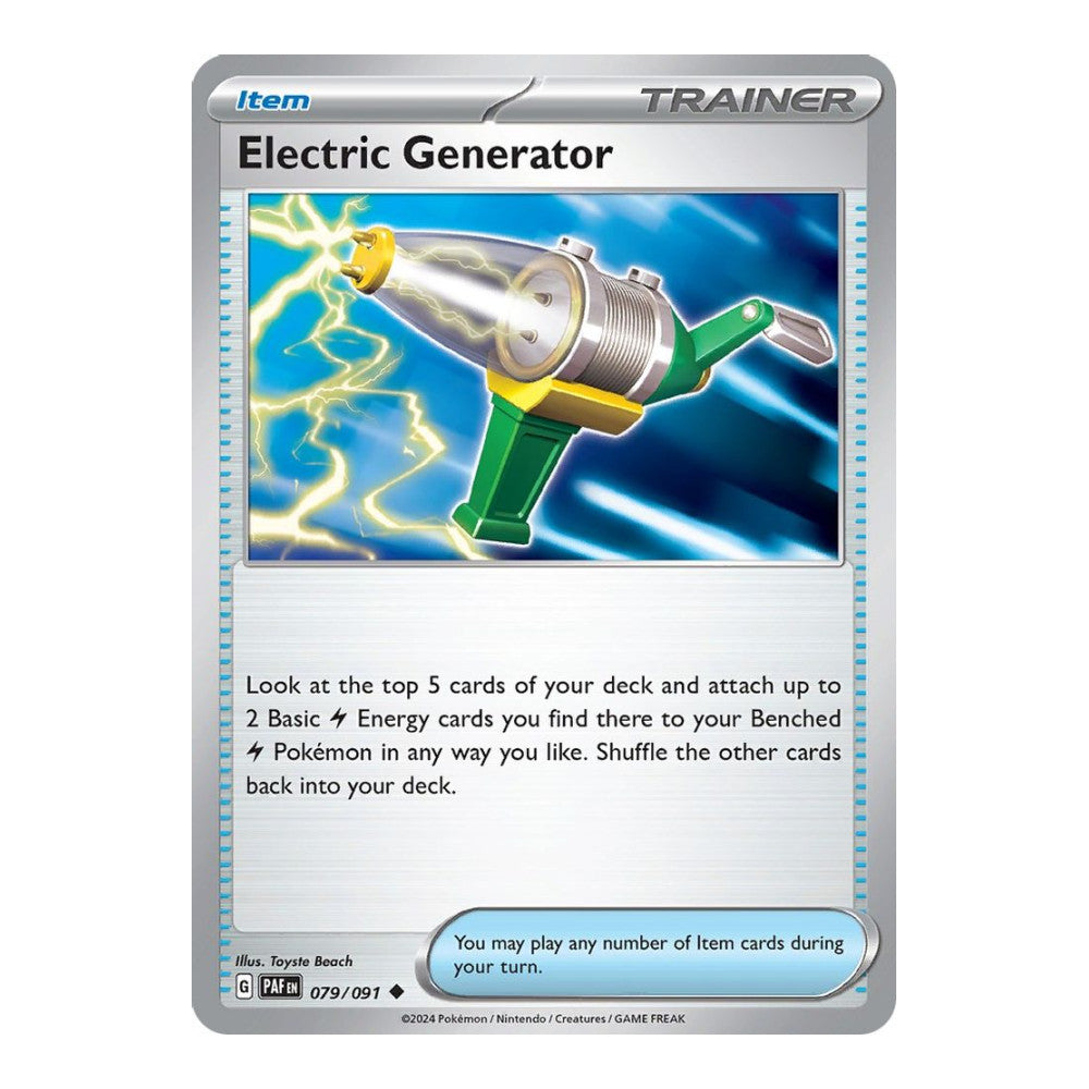 SV: Paldean Fates (PAF) - Electric Generator (#079/091)