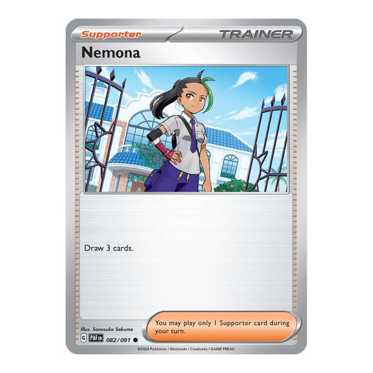 SV: Paldean Fates (PAF) - Nemona 082 091 (#082/091) (Near Mint)