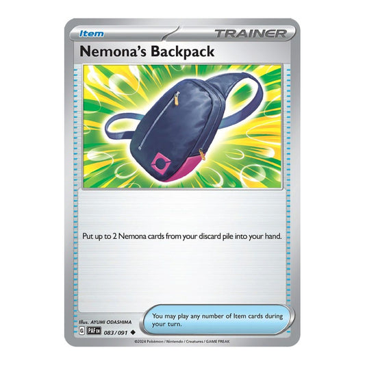 SV: Paldean Fates (PAF) - Nemonas Backpack (#083/091)