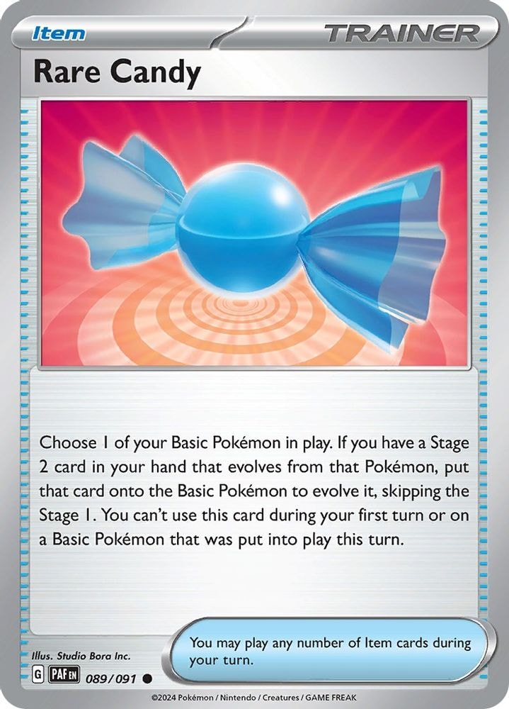 SV: Paldean Fates (PAF) - Rare Candy (#089/091, Common) ()