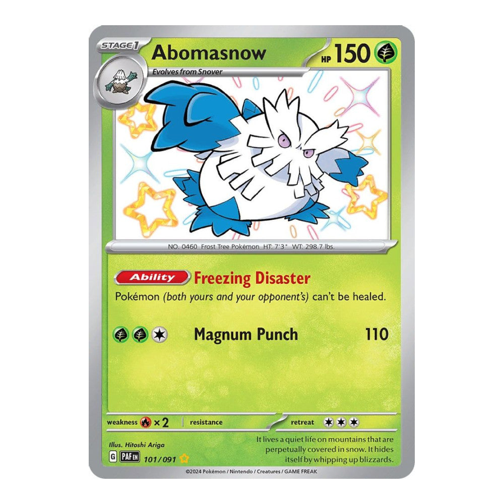 SV: Paldean Fates (PAF) - Abomasnow (#101/091) (Near Mint)
