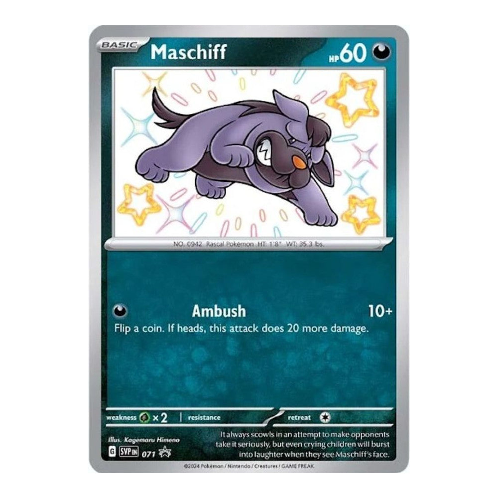 SV: Scarlet & Violet Promo Cards (SVP) - Maschiff - 071 (#071) (Near Mint)