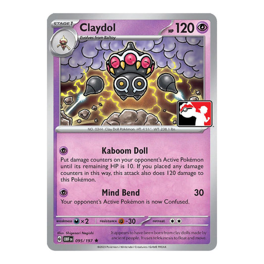 Prize Pack Series Cards () - Claydol 095 197 (#095/197) (Near Mint)