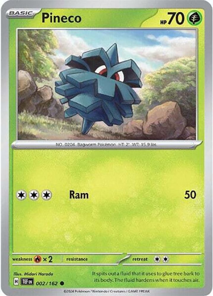 SV05: Temporal Forces (TEF) - Pineco (#002/162, Common) ()