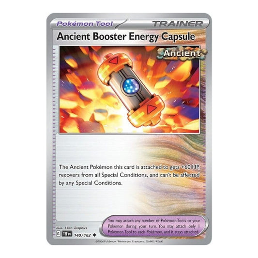 SV05: Temporal Forces (TEF) - Ancient Booster Energy Capsule (#140/162) (Near Mint)