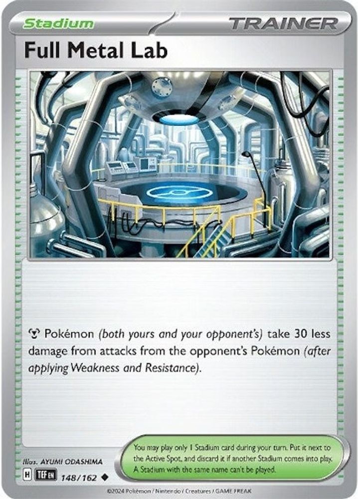SV05: Temporal Forces (TEF) - Full Metal Lab (#148/162, Uncommon) ()