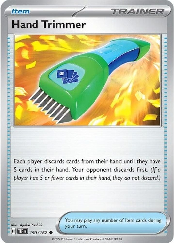 SV05: Temporal Forces (TEF) - Hand Trimmer (#150/162, Uncommon) ()