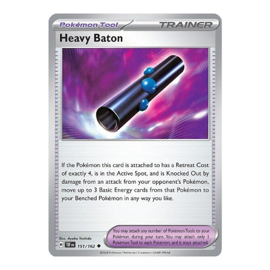 SV05: Temporal Forces (TEF) - Heavy Baton (#151/162) (Near Mint)