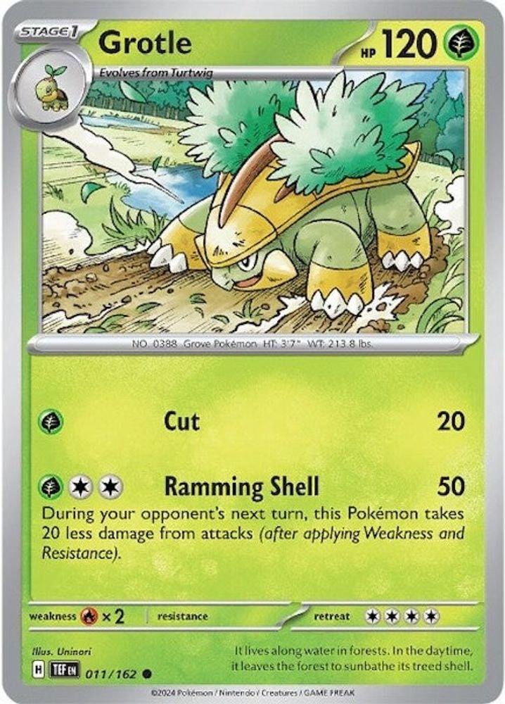 SV05: Temporal Forces (TEF) - Grotle - 011/162 (#011/162, Common) ()
