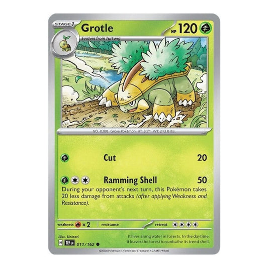 SV05: Temporal Forces (TEF) - Grotle 011 162 (#011/162) (Near Mint)