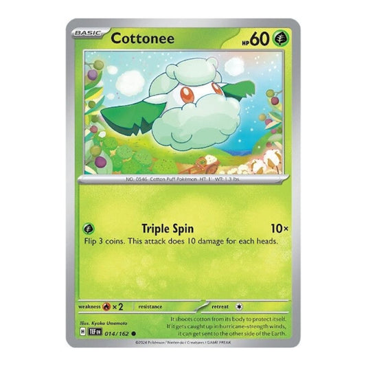 SV05: Temporal Forces (TEF) - Cottonee (#014/162) (Near Mint)