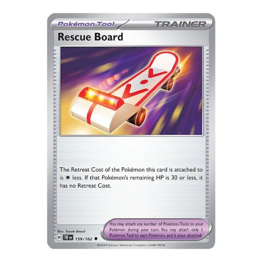 SV05: Temporal Forces (TEF) - Rescue Board (#159/162) (Near Mint)