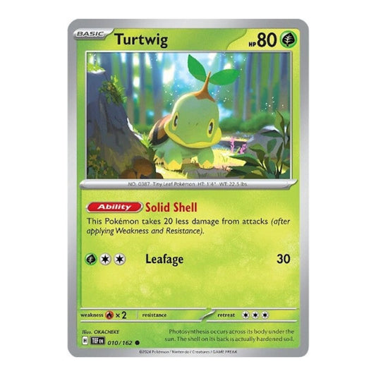 SV05: Temporal Forces (TEF) - Turtwig (#010/162) (Near Mint)