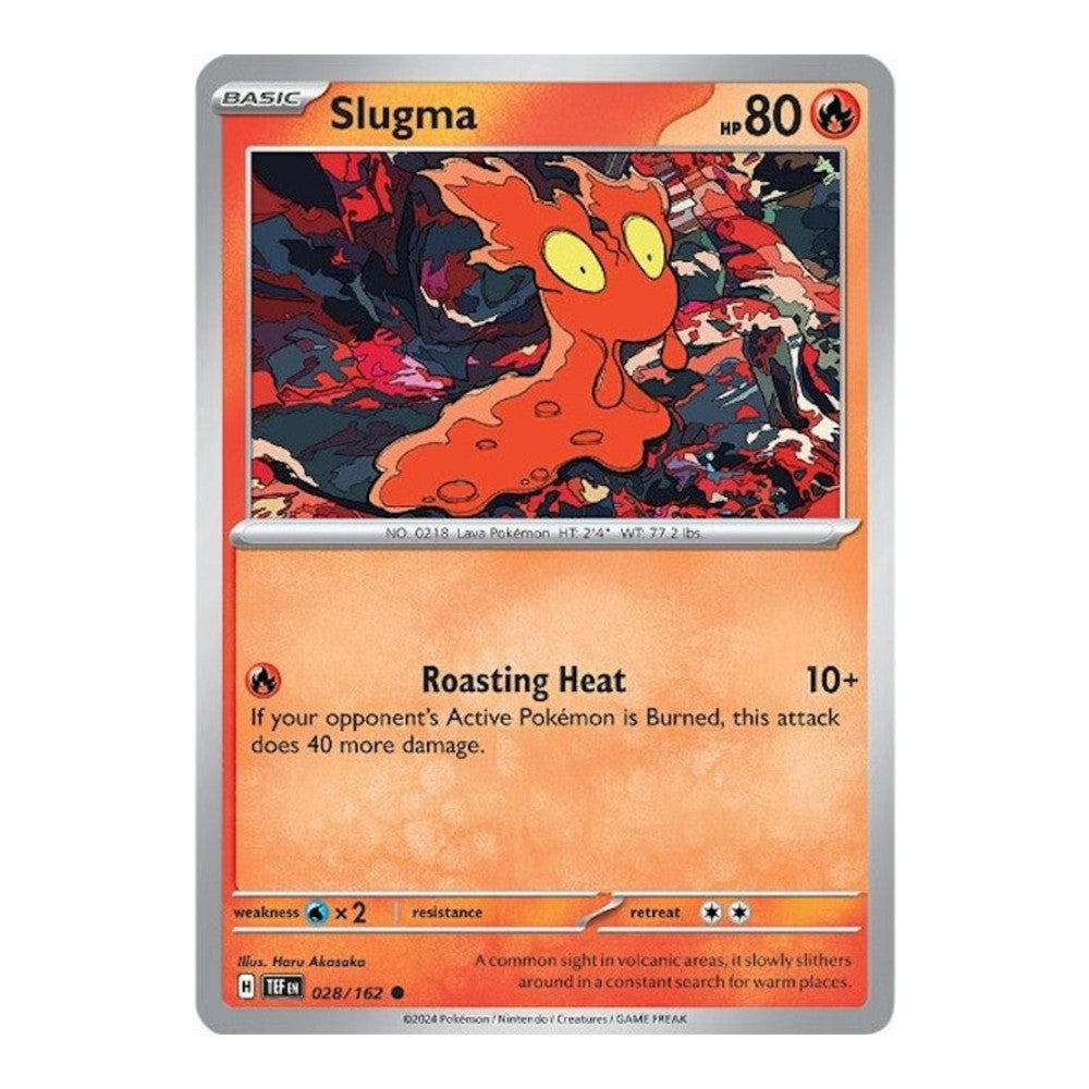 SV05: Temporal Forces (TEF) - Slugma (#028/162) (Near Mint)