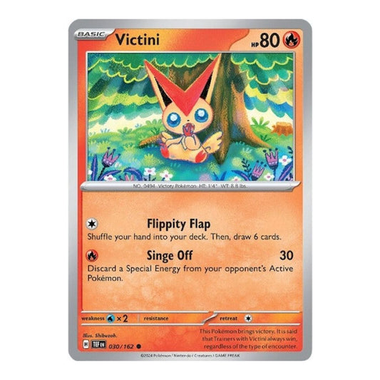 SV05: Temporal Forces (TEF) - Victini (#030/162) (Near Mint)