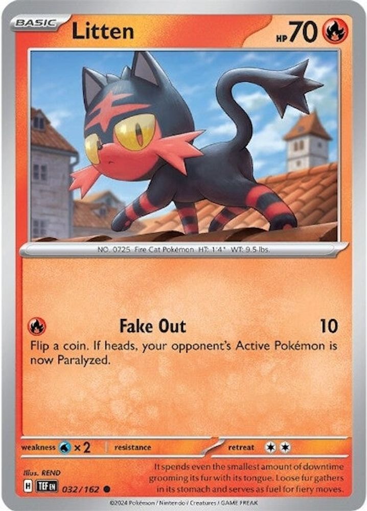 SV05: Temporal Forces (TEF) - Litten - 032/162 (#032/162, Common) ()
