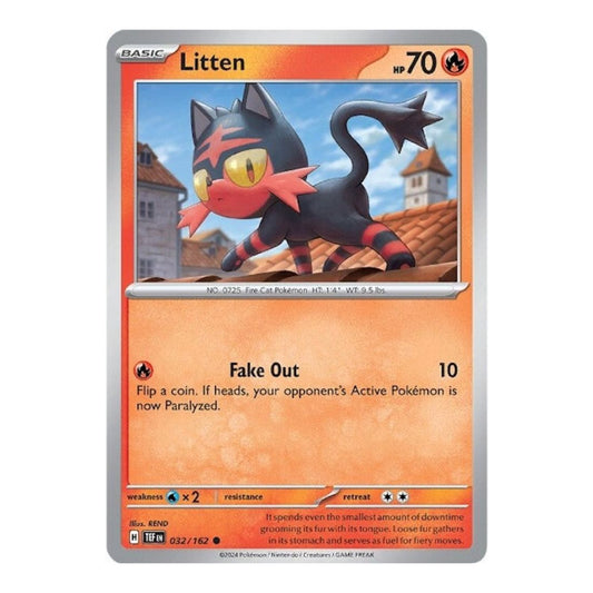 SV05: Temporal Forces (TEF) - Litten 032 162 (#032/162) (Near Mint)