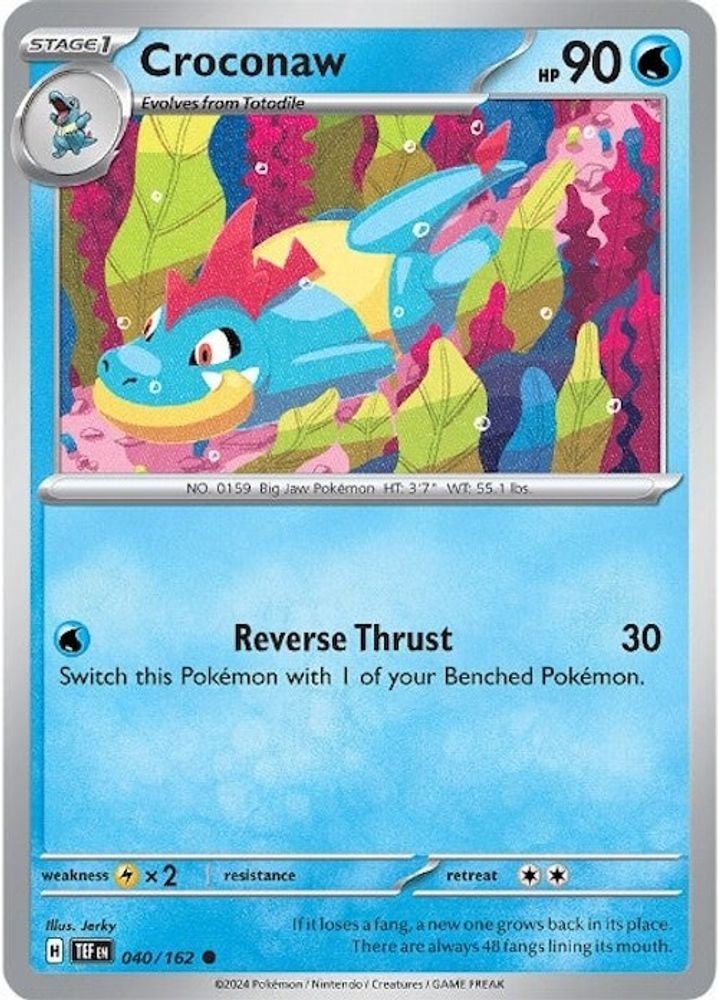 SV05: Temporal Forces (TEF) - Croconaw (#040/162, Common) ()