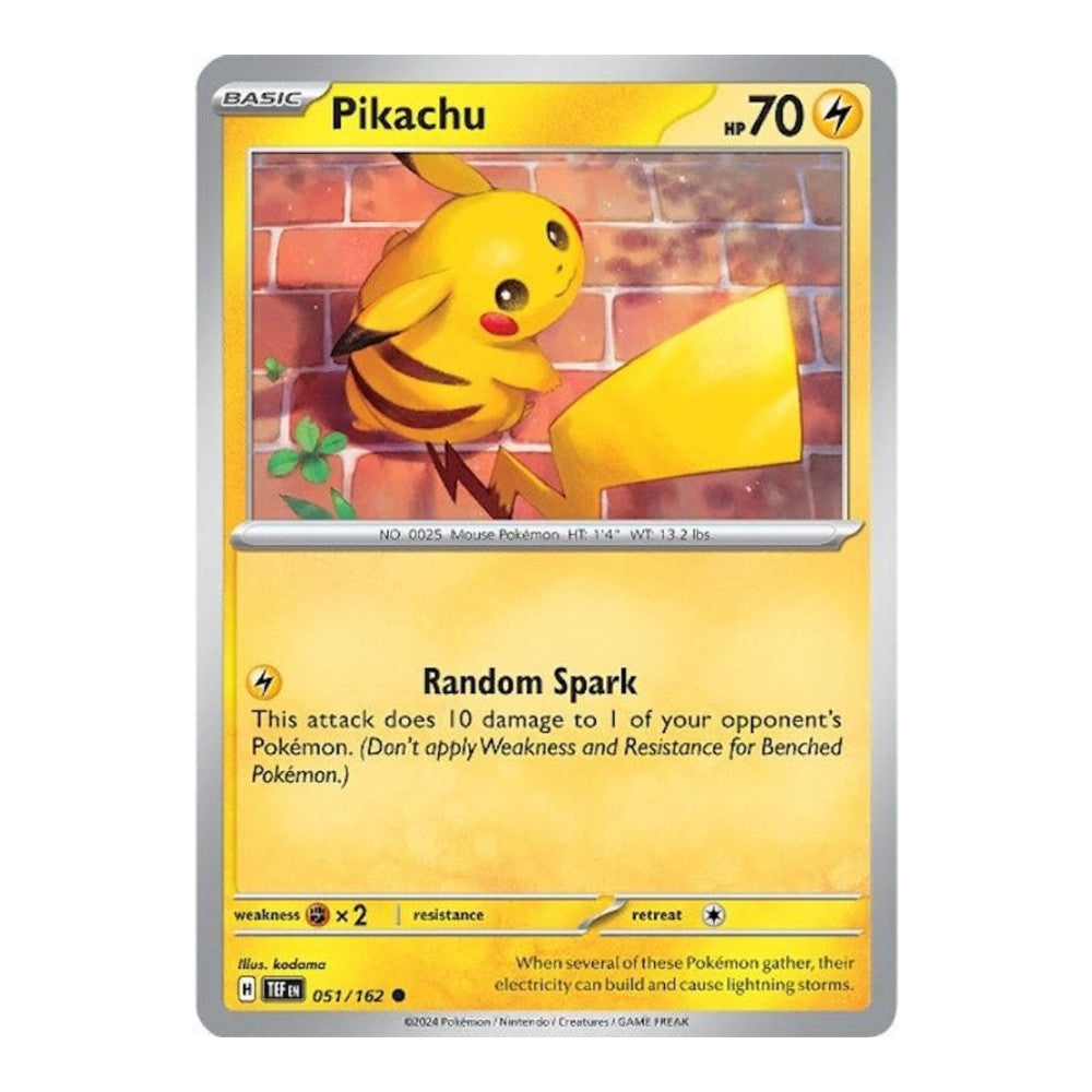 SV05: Temporal Forces (TEF) - Pikachu (#051/162)